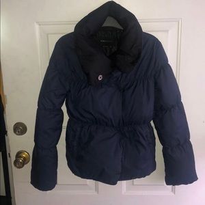 bcbgmaxazria puffer beautiful color combo